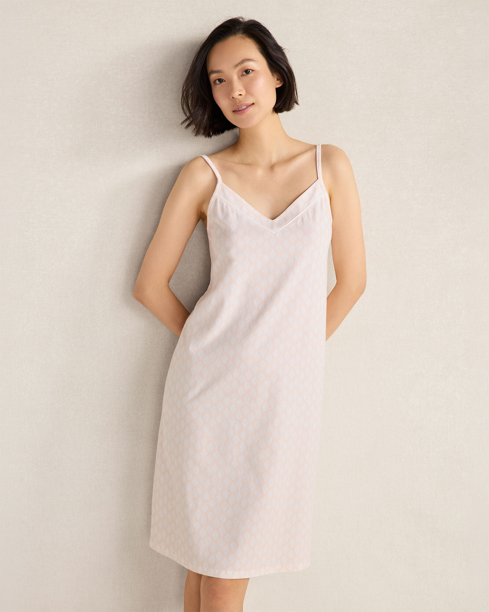 Organic Cotton Jersey Medallion Foulard Chemise