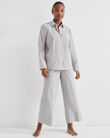 Lightweight Cotton Poplin Striped Pajama Pants