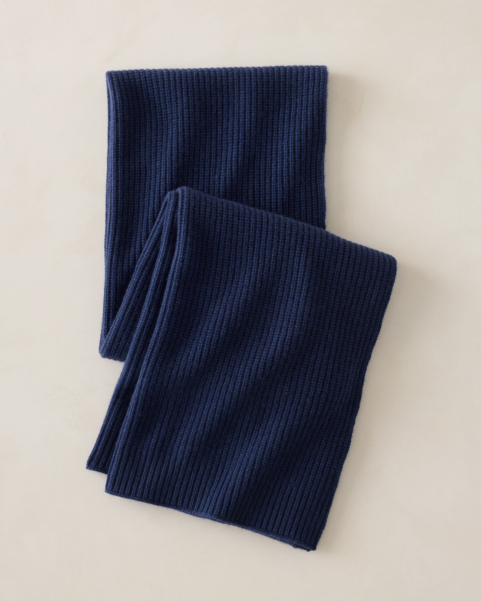 Cashmere Shaker Stitch Scarf