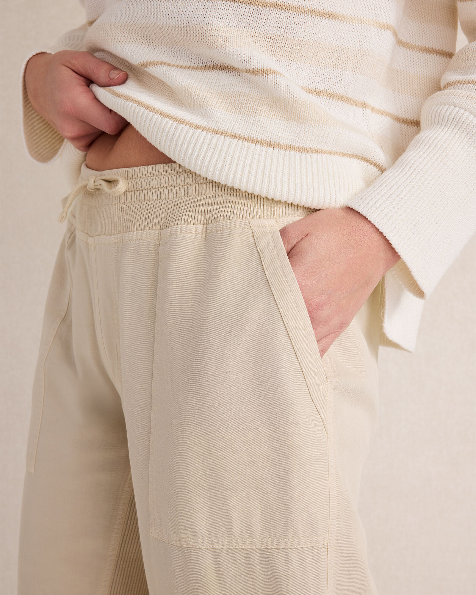 The Effortless Twill Jogger