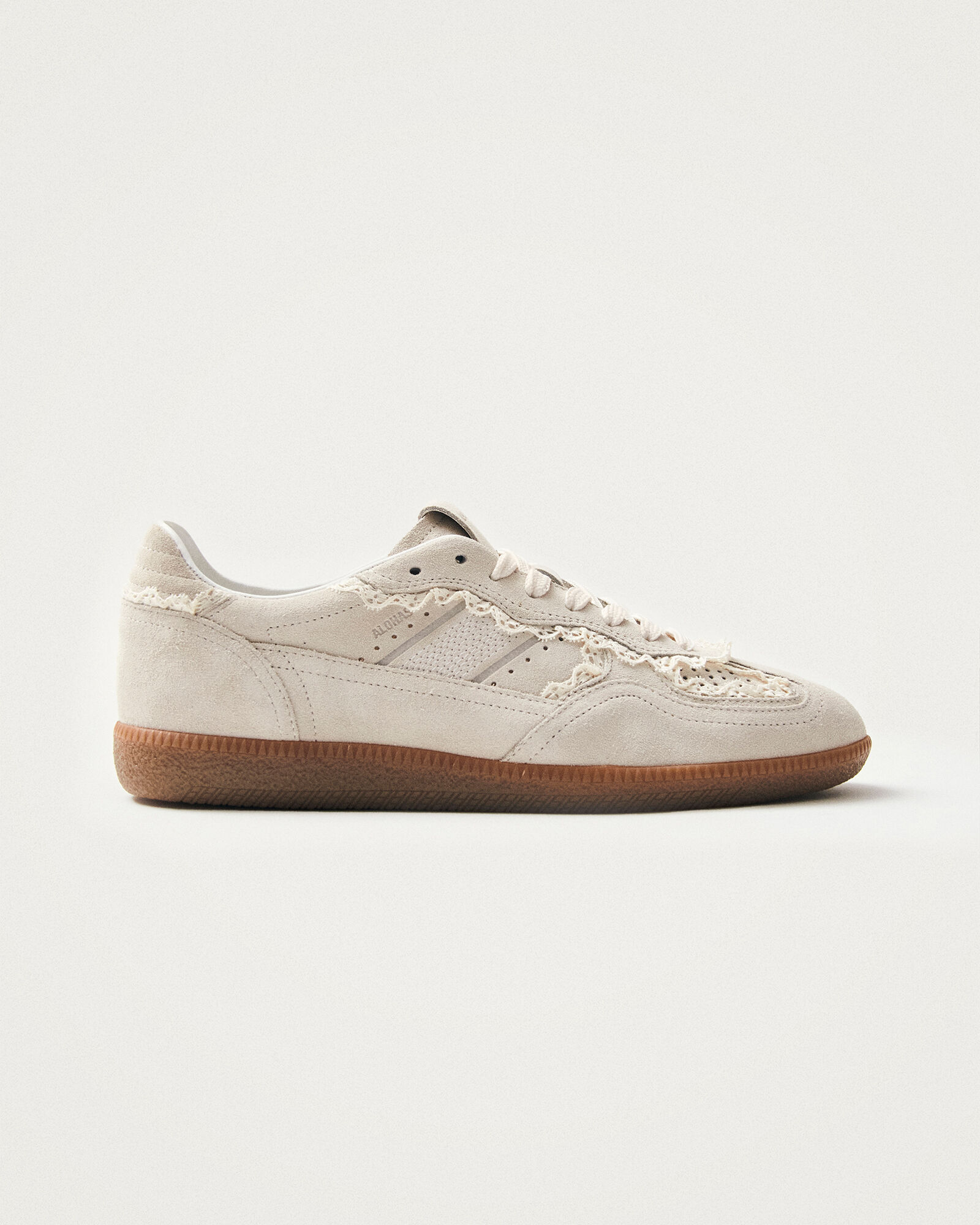 ALOHAS Tb.490 Crochet Cream Leather Sneakers