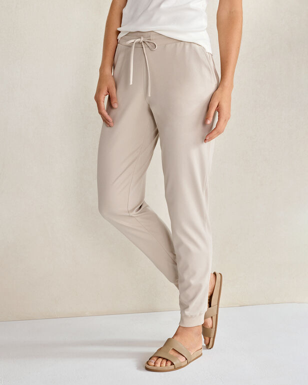 Organic Cotton Interlock Joggers