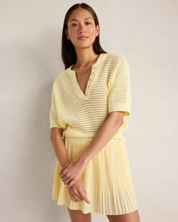 Varley Callie Knit Top