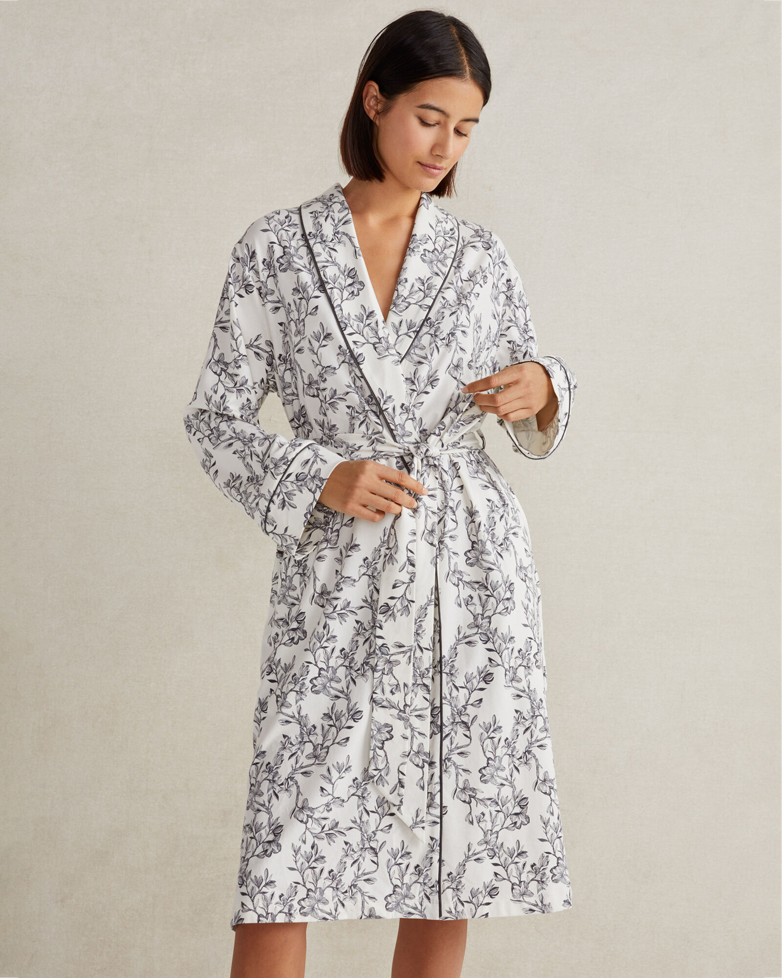 Organic cotton knit discount nightgown