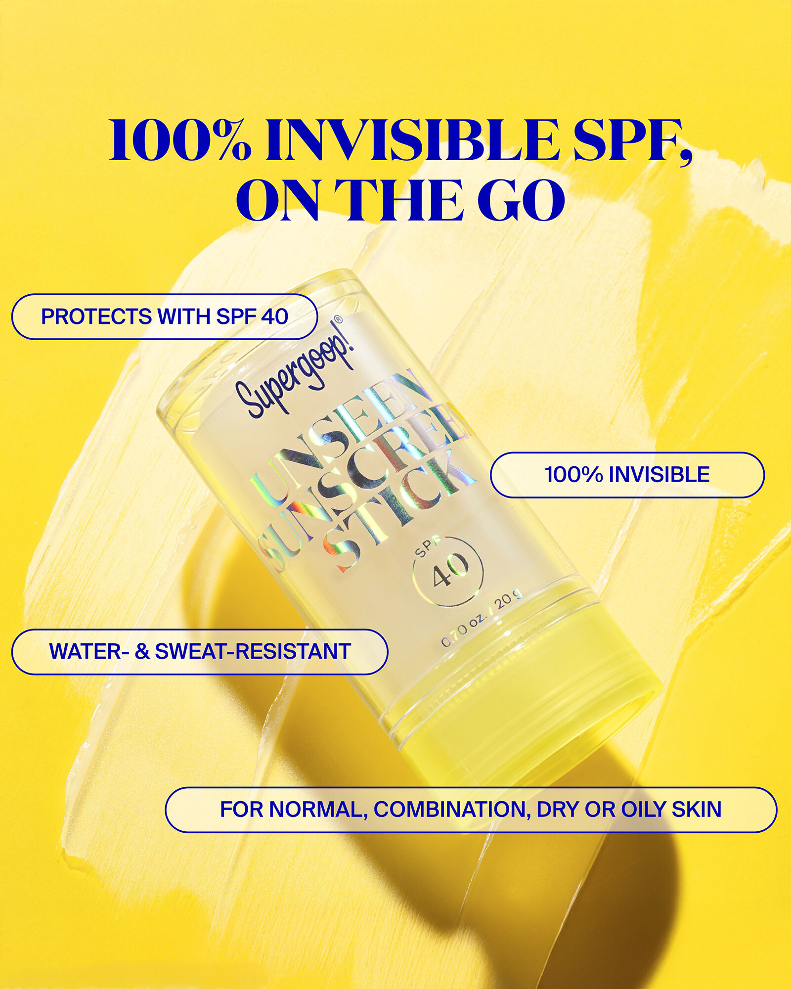 Supergoop Unseen Sunscreen Stick SPF40