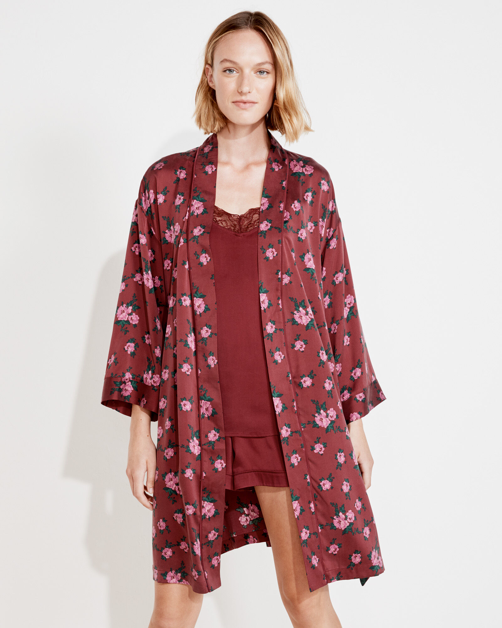 Washable Silk Lace Cami & Short Set – Eberjey