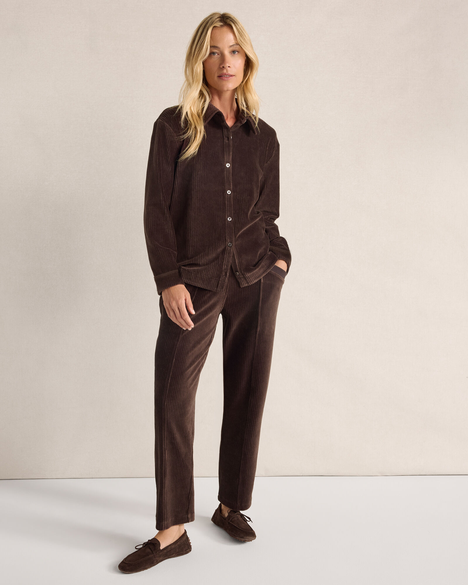 Corded Velour Pants