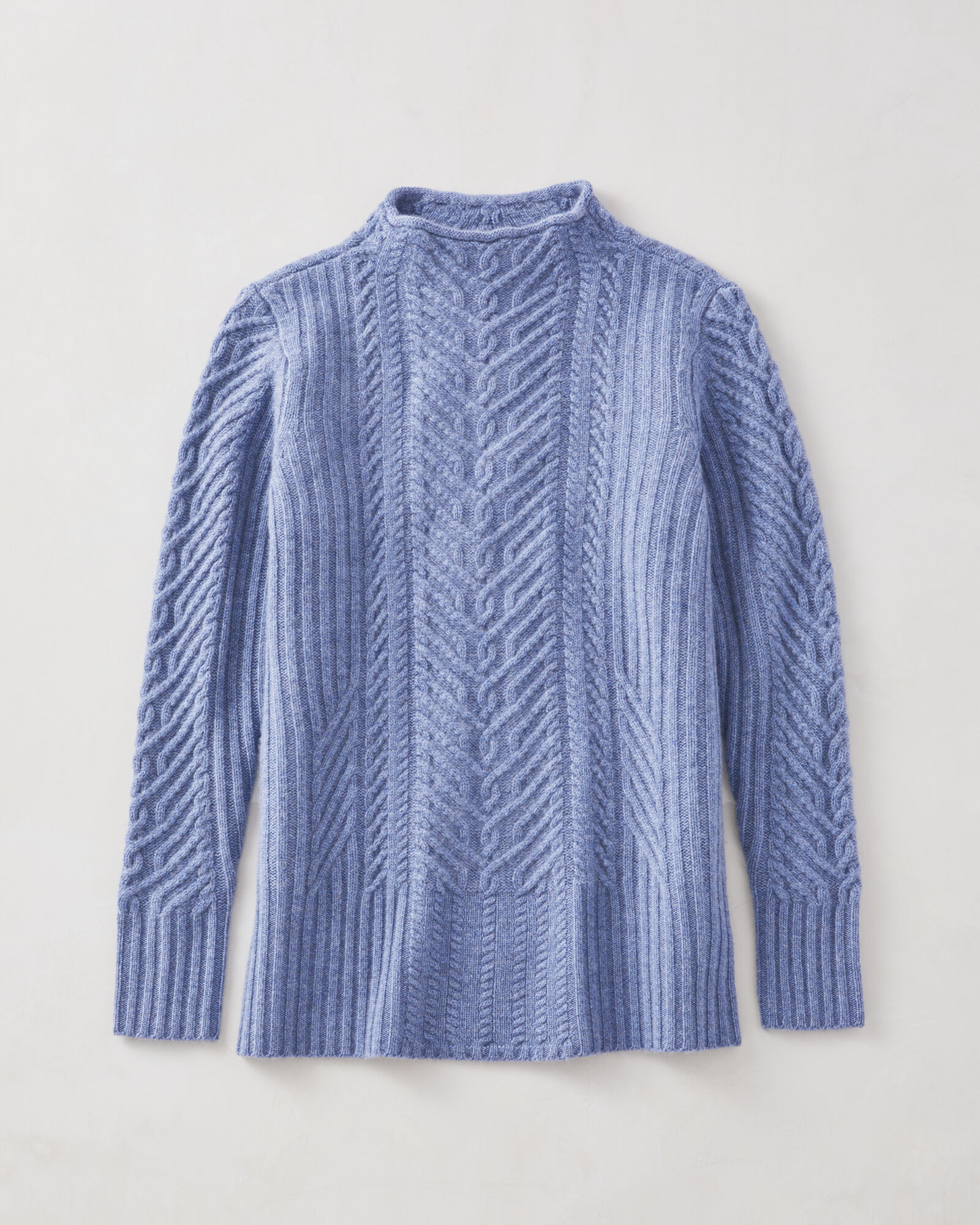 Roll on sale neck cardigan