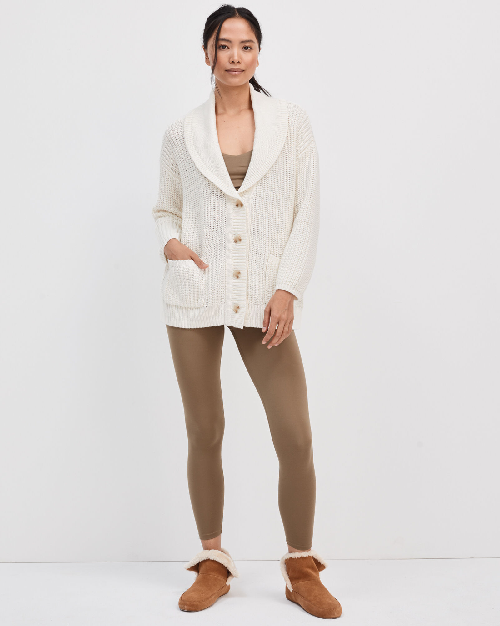 Shawl Collar Cardigan