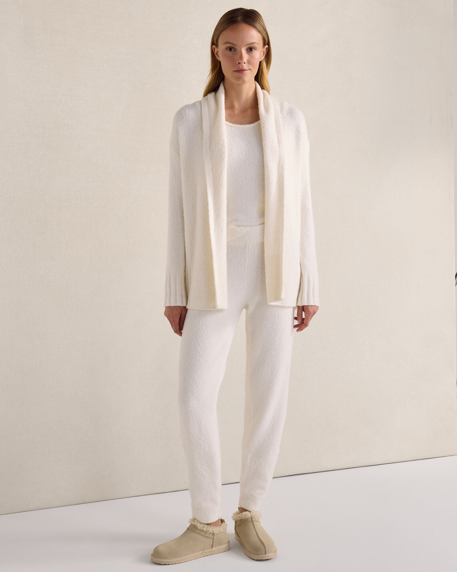 Resti Plush Knit Slim Pants