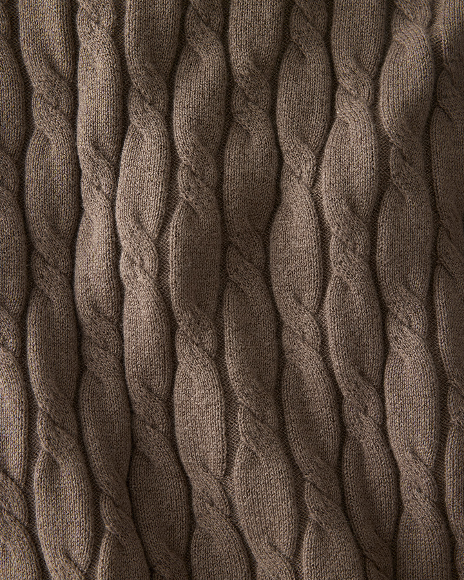 Organic Cotton Cashmere Cable Cardigan