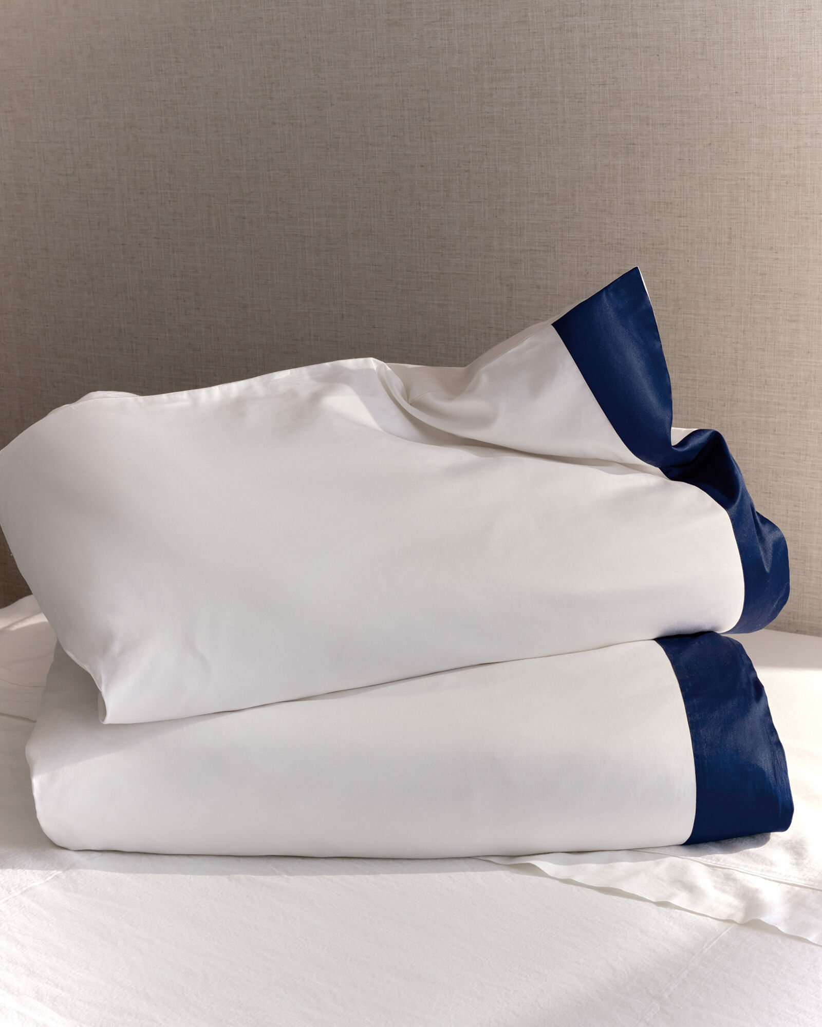 Organic Cotton Sateen Duvet Cover