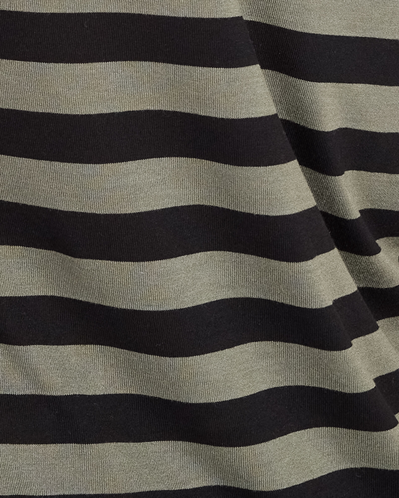 Knit Striped Sarong Skirt