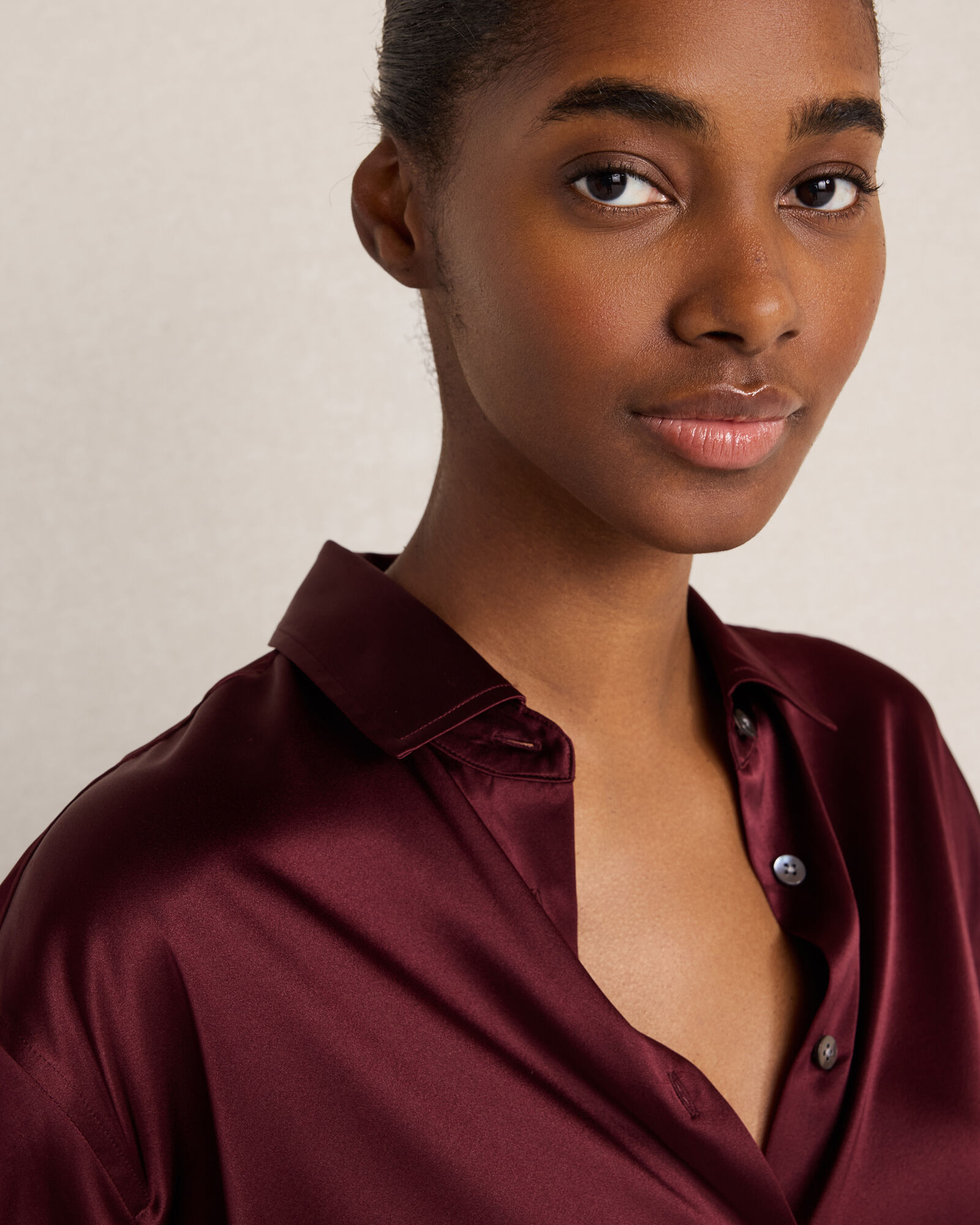 The Daily Shirt in Washable Silk