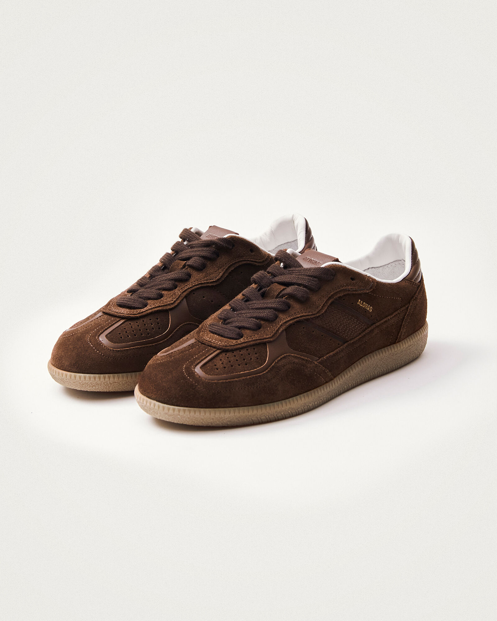 ALOHAS Tb.490 Rife Chocolate Brown Leather Sneakers | Haven Well