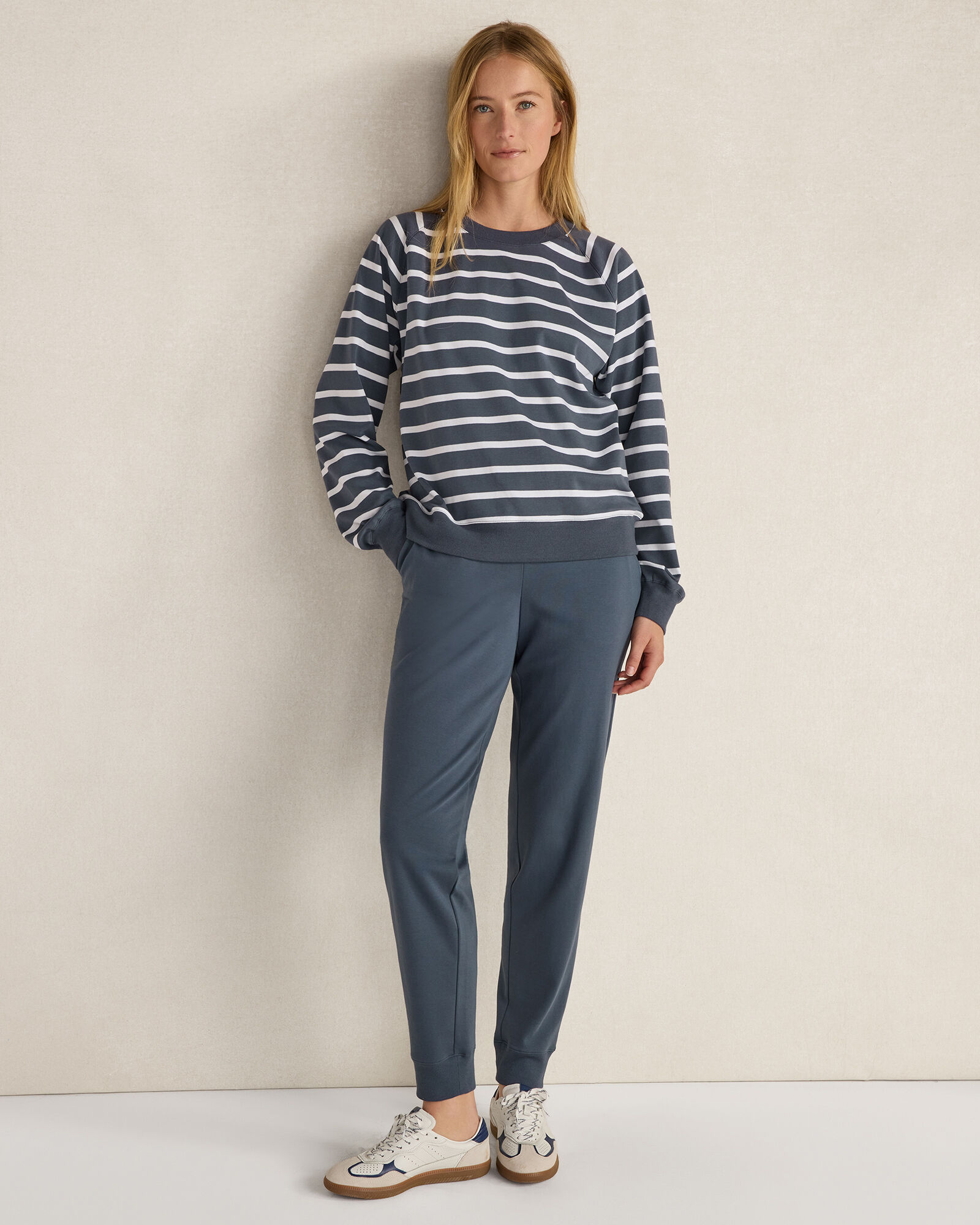 Organic Cotton Interlock Joggers