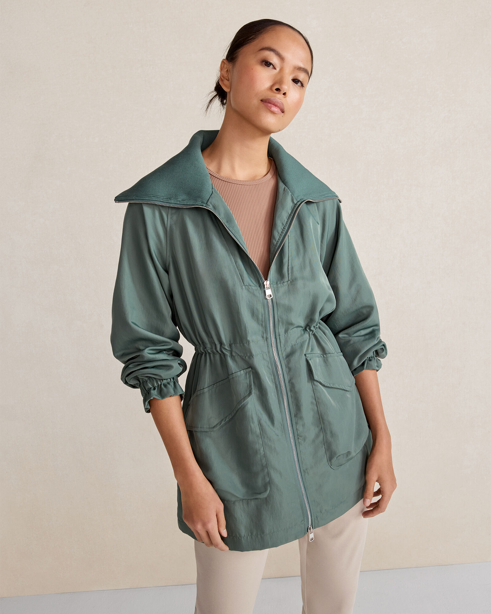 Varley Longline Jacket Haven Well Within
