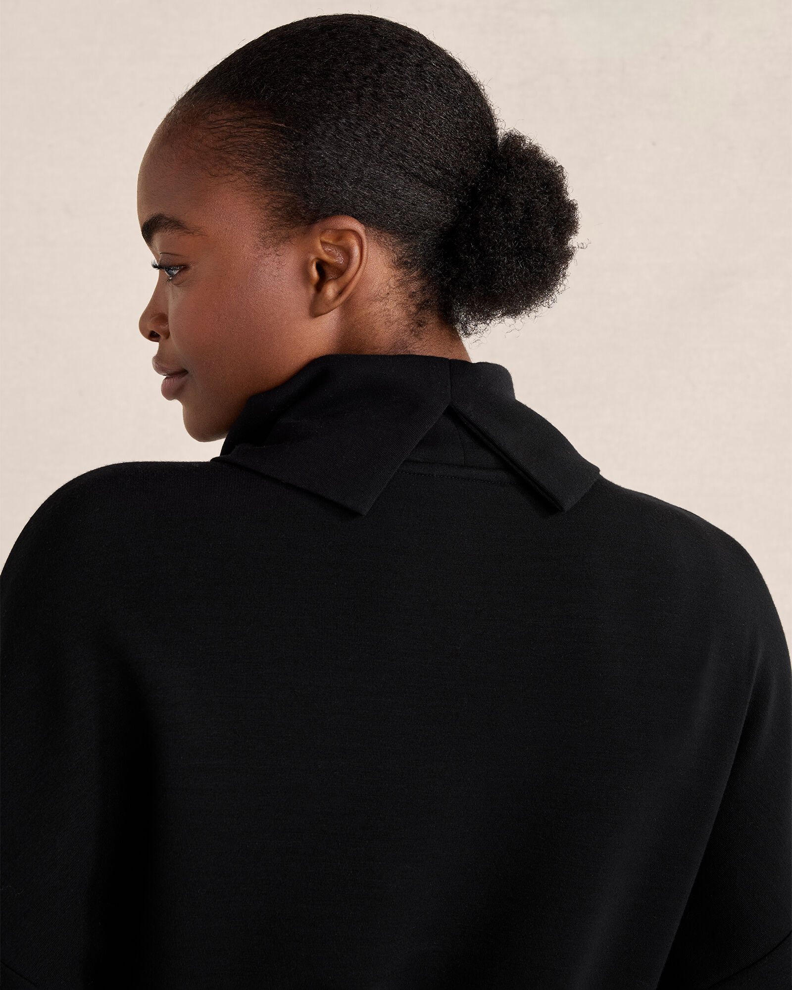 Cinched waist sweatshirt clearance