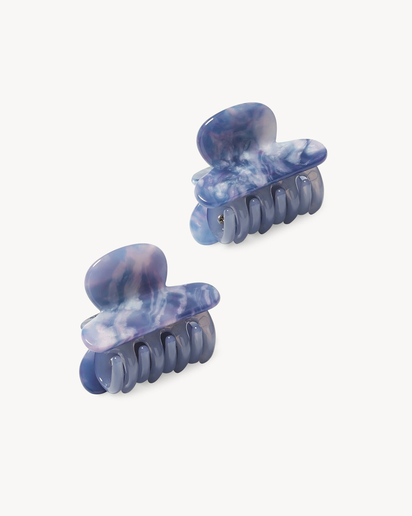 MACHETE 'Cosmic Blue' Twin Heirloom Claw Hair Clips