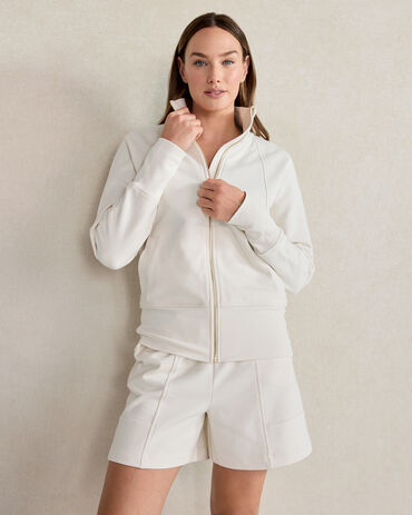 Organic Cotton Terry Full-Zip Jacket