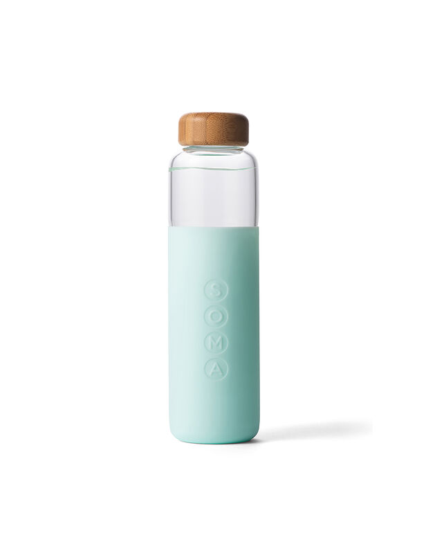 Soma Glass Water Bottle - 17 oz. Mint