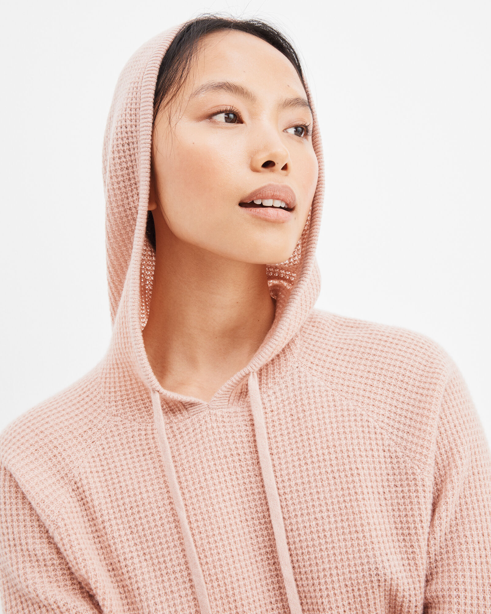 Cashmere Waffle Hoodie | Haven Well Within