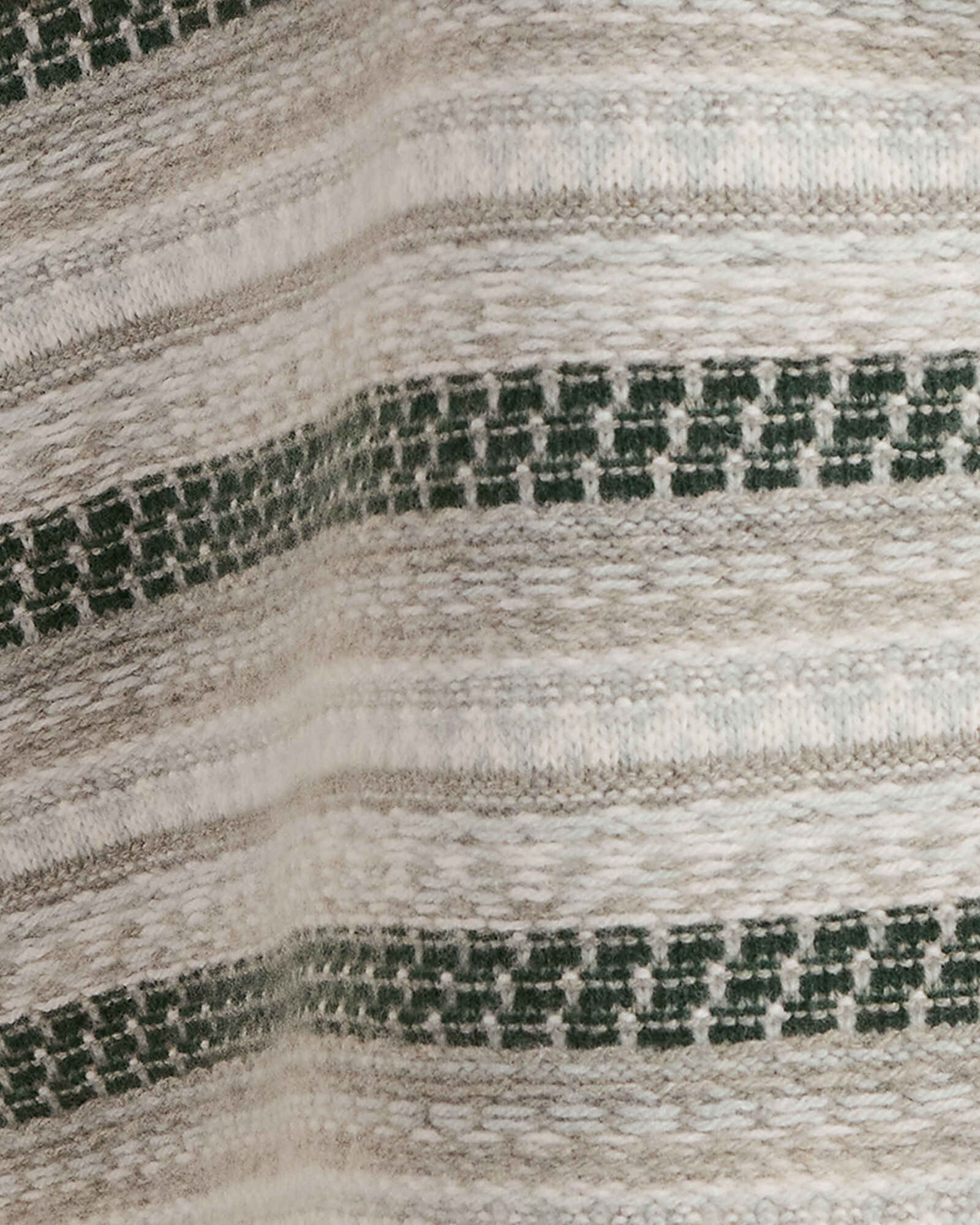 Wool Blend Fair Isle Cardigan