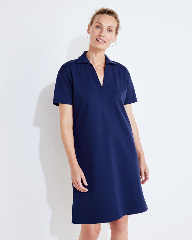 Polished Lounge Polo Dress