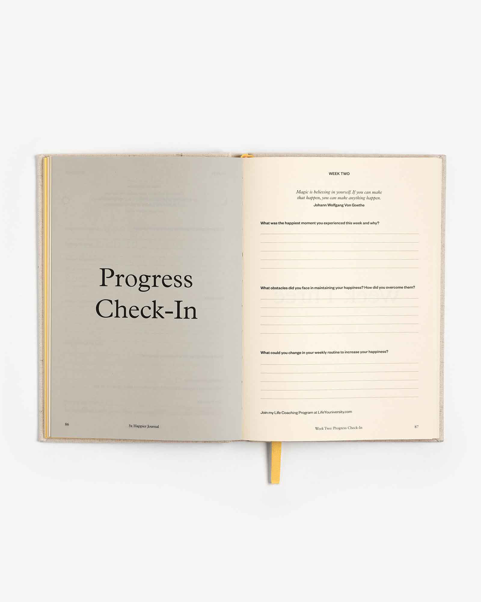 Intelligent Change 3x Happier Journal