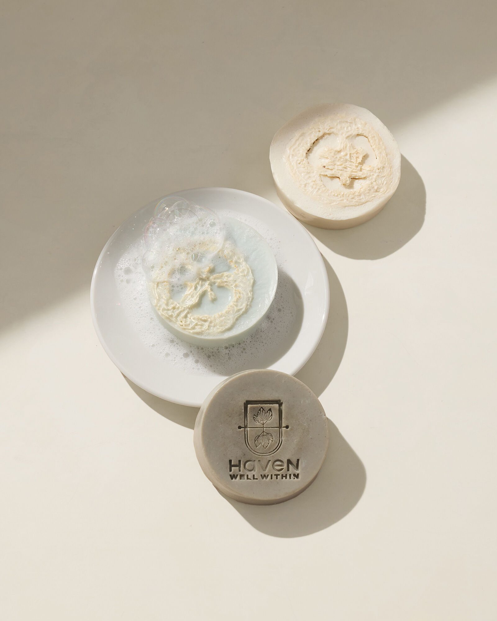 Cleanse Gourmet x Haven Well Within Lavender Loofah Soap