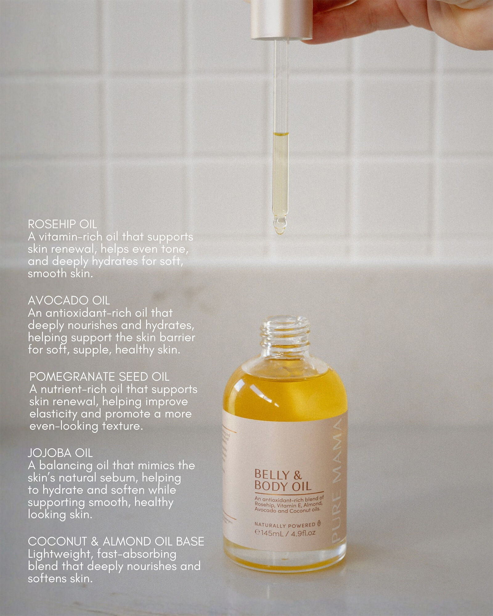 PURE MAMA Belly + Body Oil