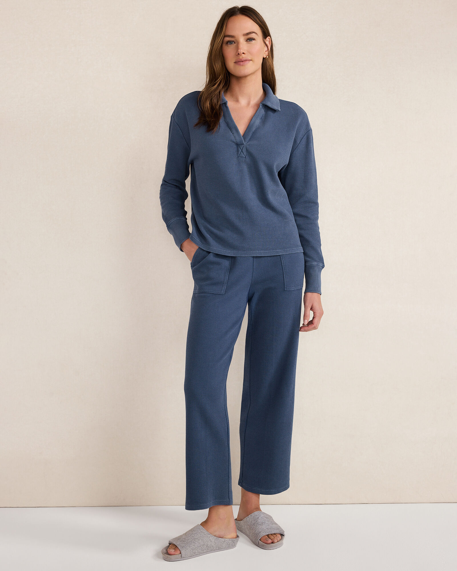 Resti Organic Cotton Waffle Pants