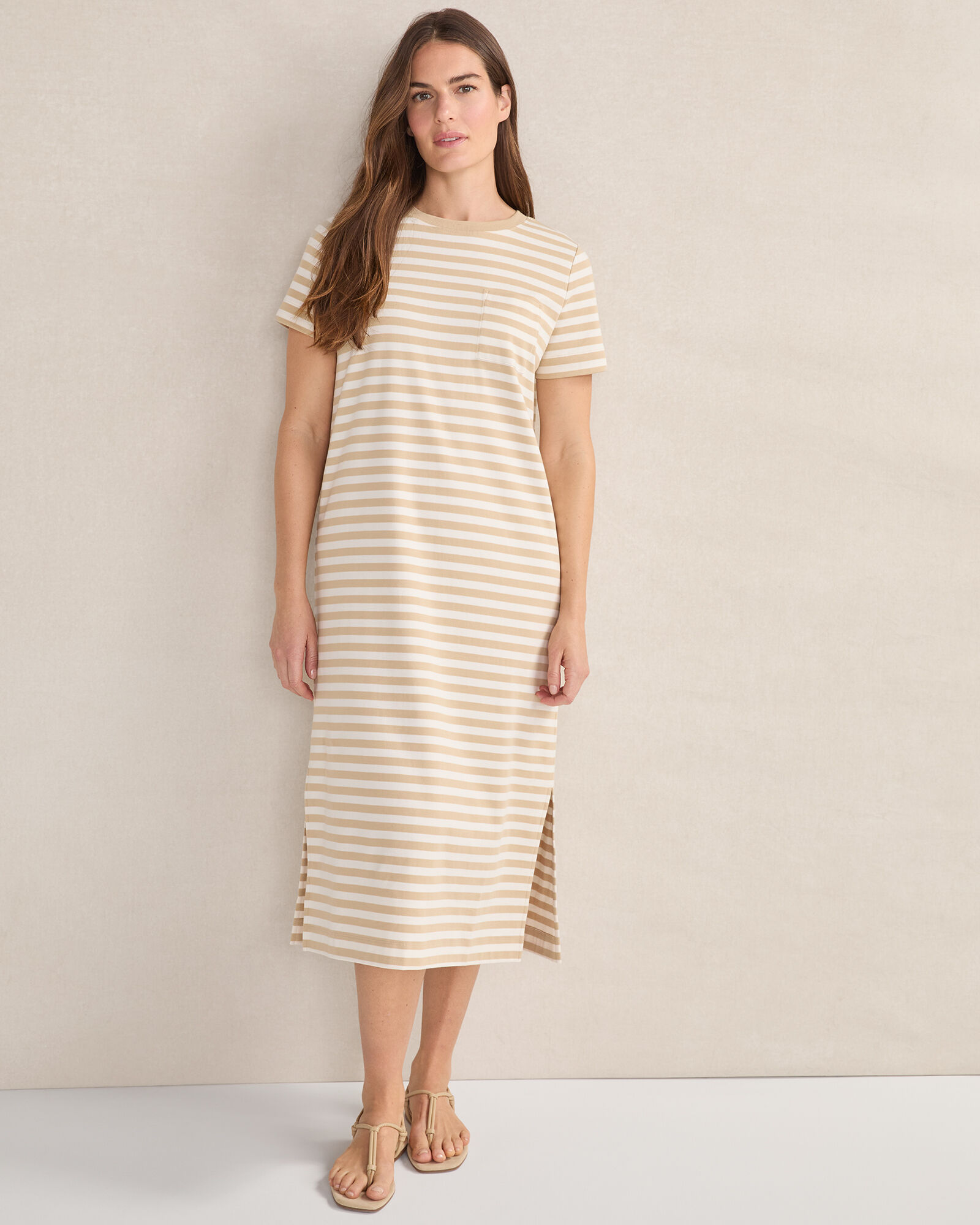 talbots t shirt dress NEW Black Giraffe Knit Sweater Plus Petite Organic Cotton Interlock Stripe T-Shirt