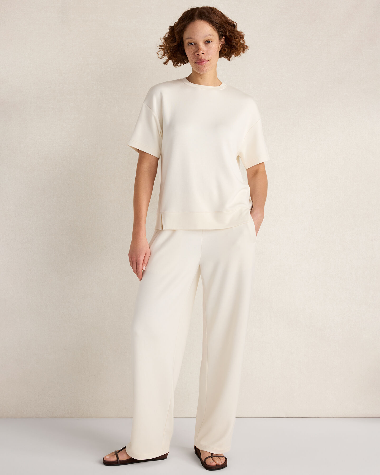 Soft Knit Short Sleeve Top