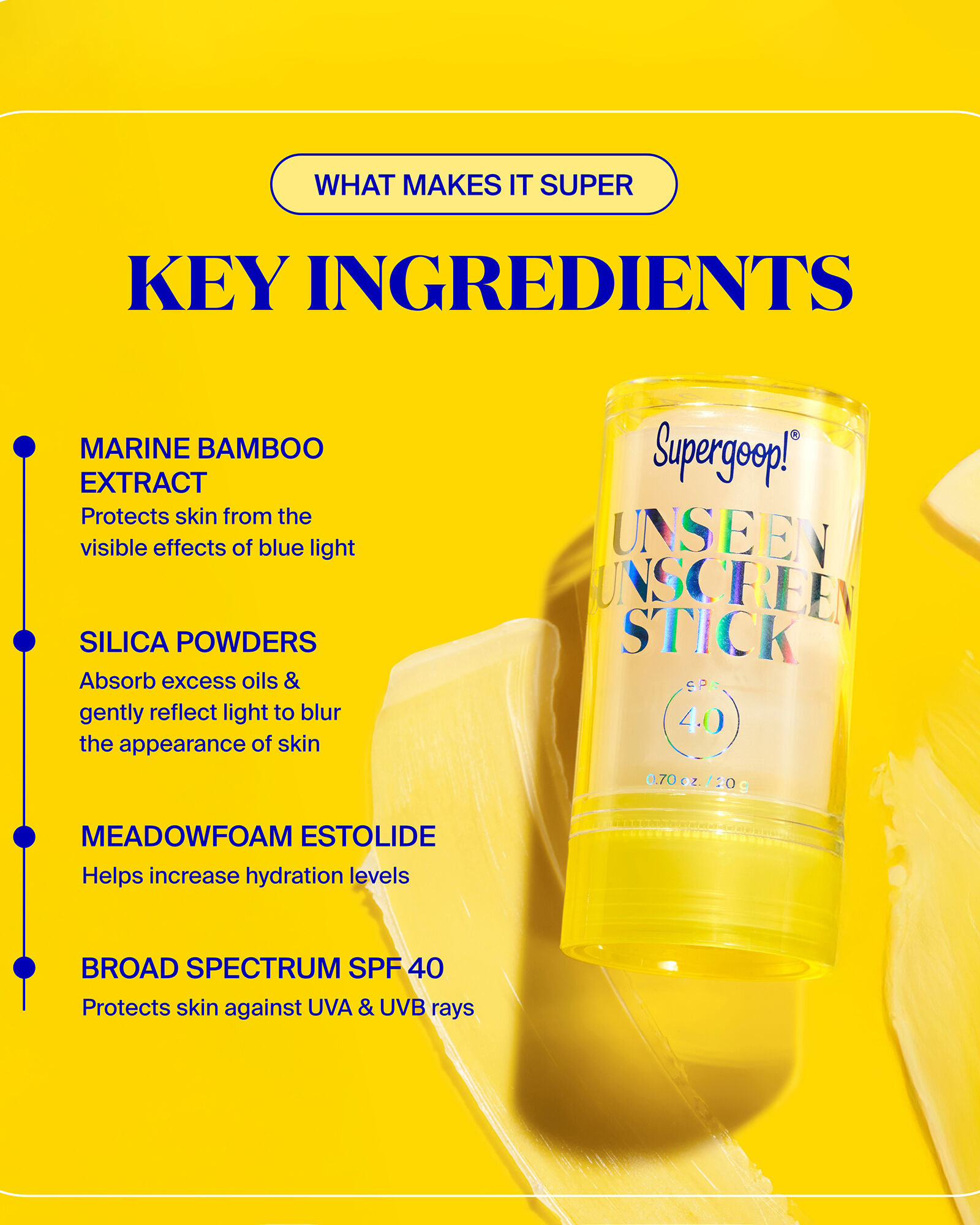 Supergoop Unseen Sunscreen Stick SPF40