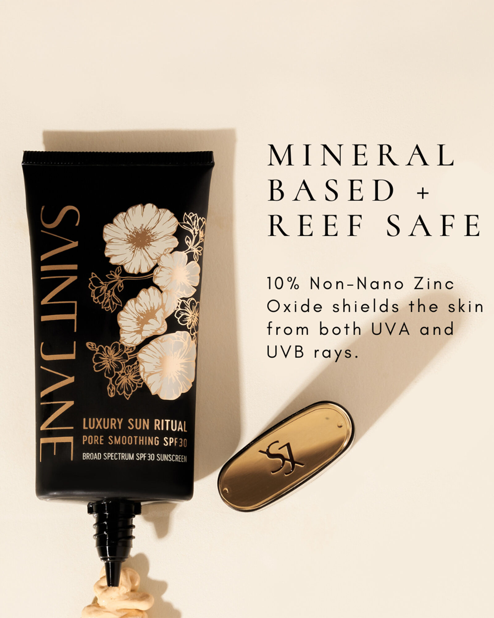 Saint Jane Sun Ritual Pore Smoothing Mineral Face Sunscreen SPF 30