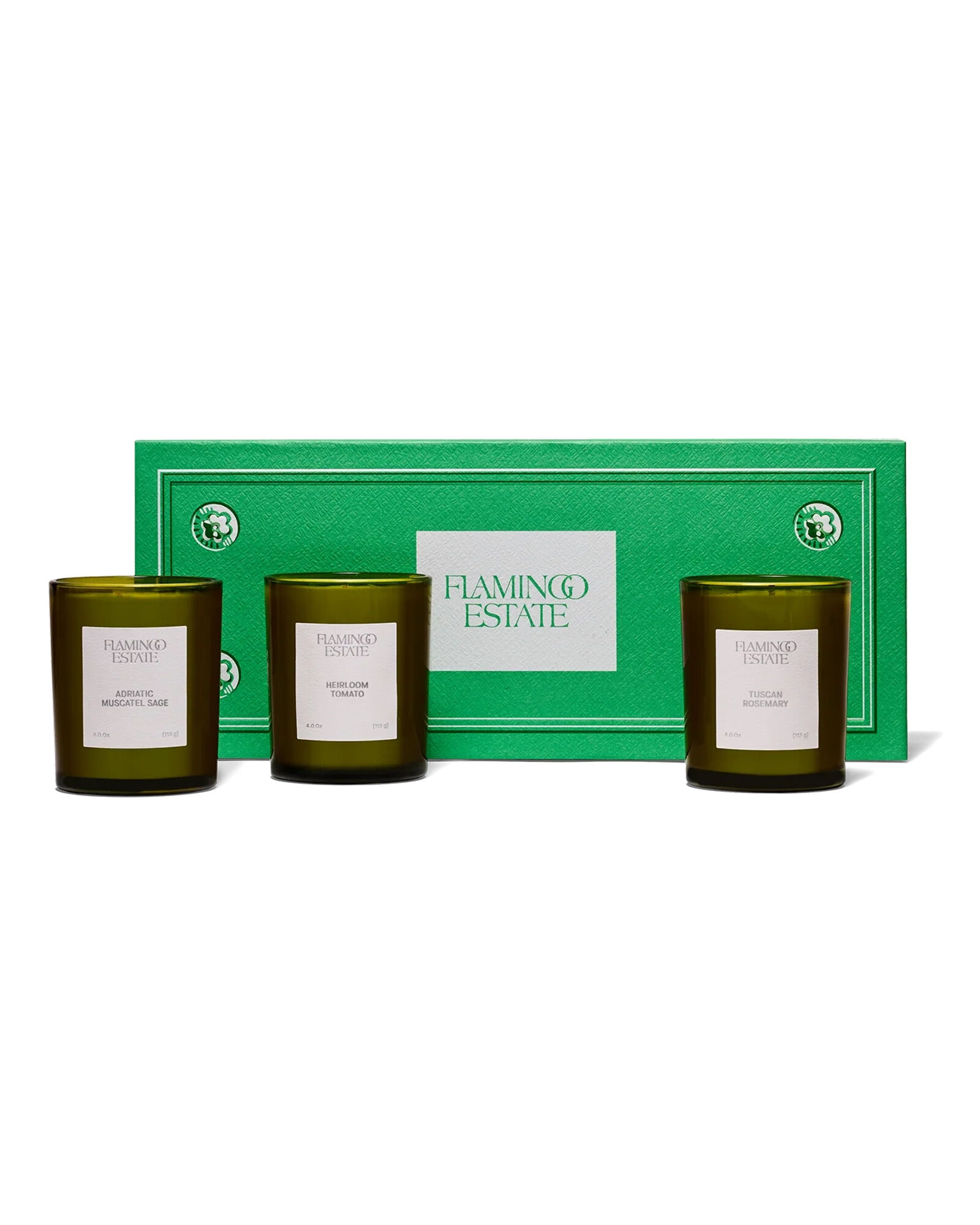 Flamingo Estate Mini Three Sisters Candle Set