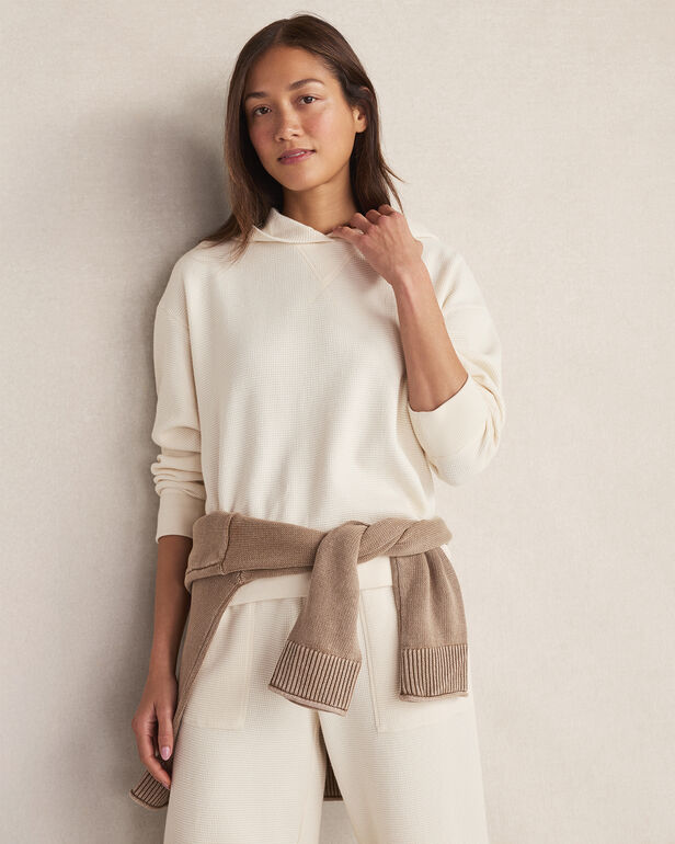Resti Organic Cotton Waffle Hoodie
