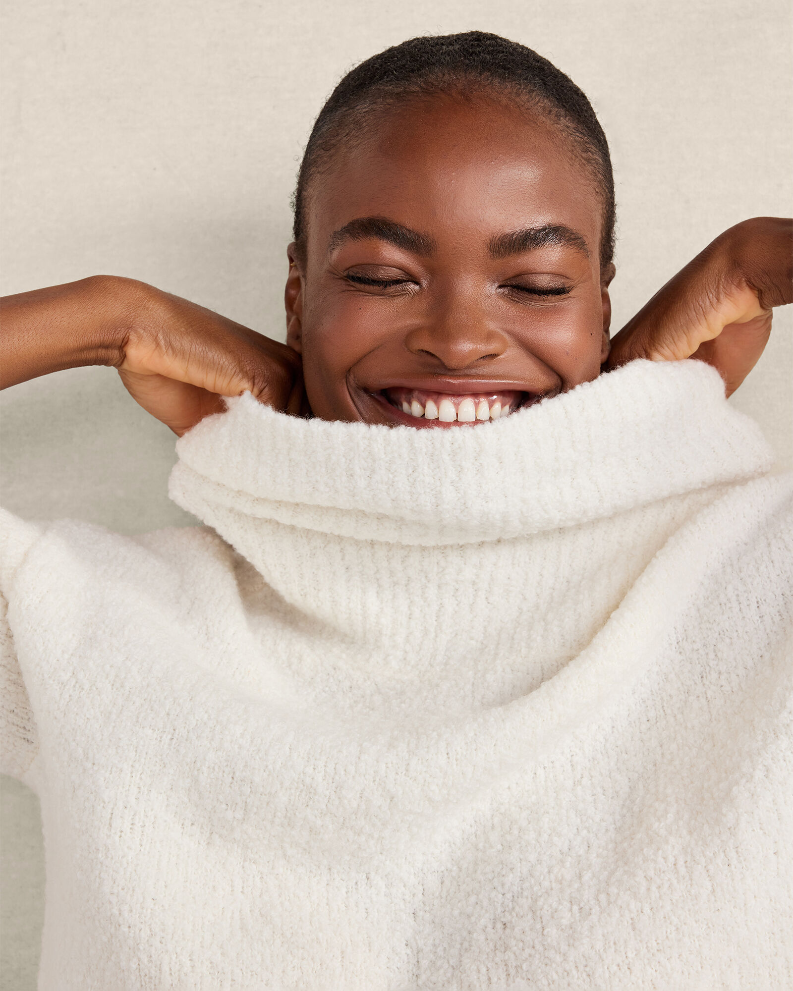 Boucle turtleneck online