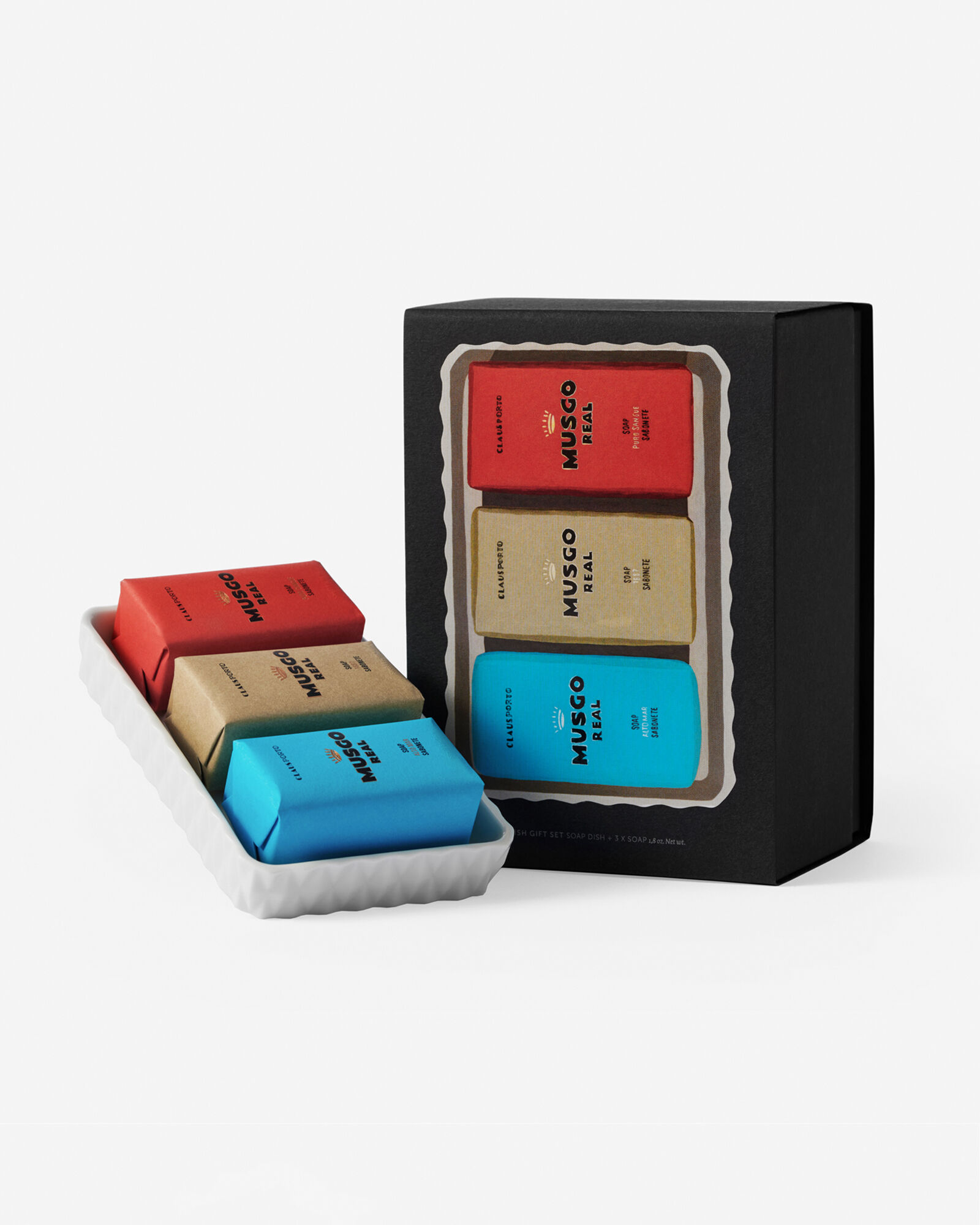 Claus Porto Musgo Real Gift Set