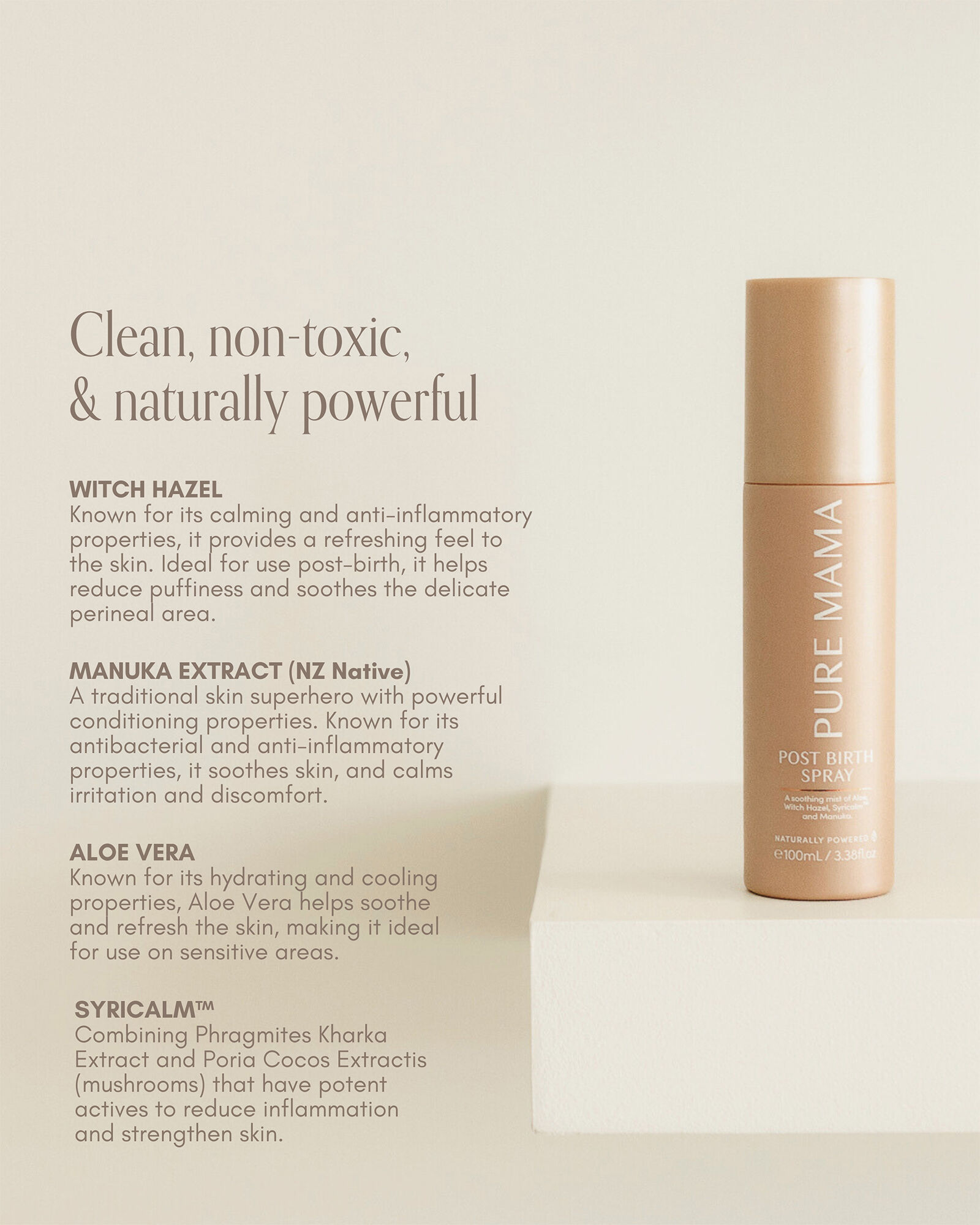 PURE MAMA Post-Birth Relief Spray
