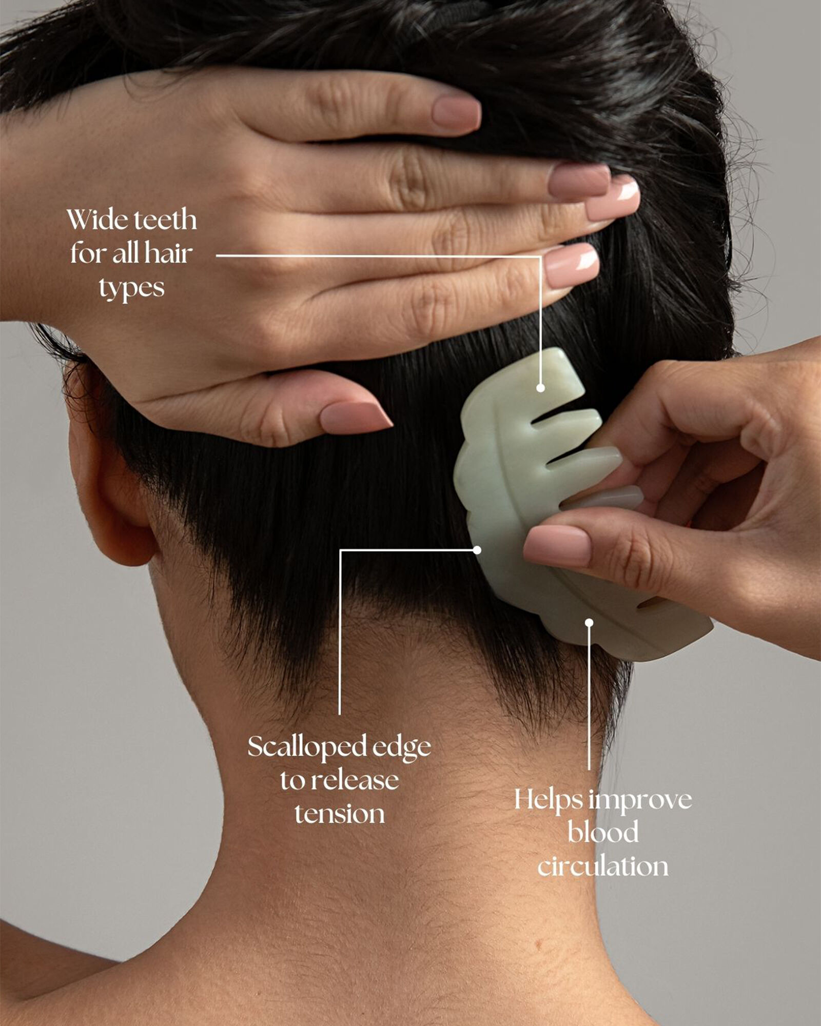 Mount Lai Jade Massaging Comb