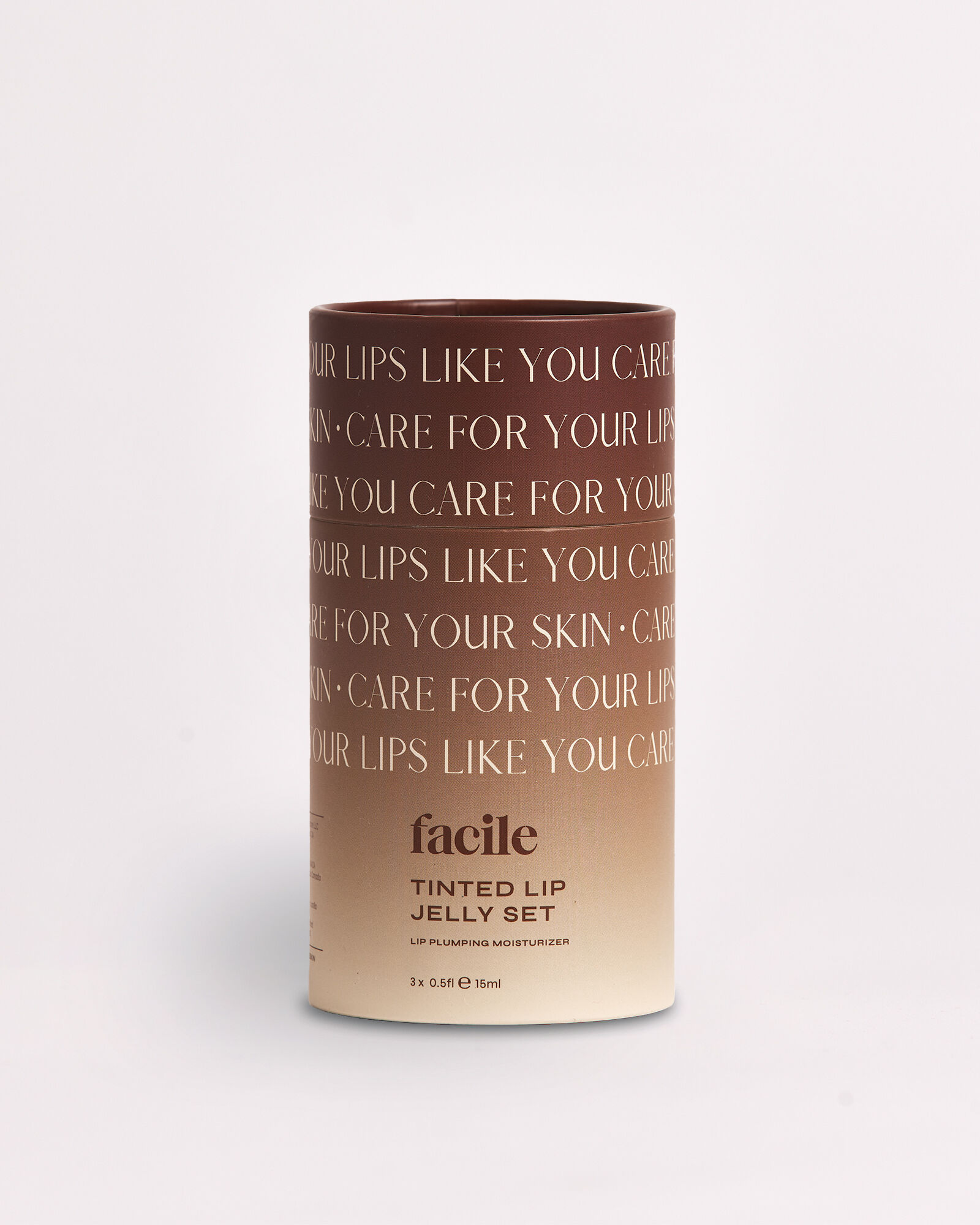 Facile Nude Tinted Lip Set