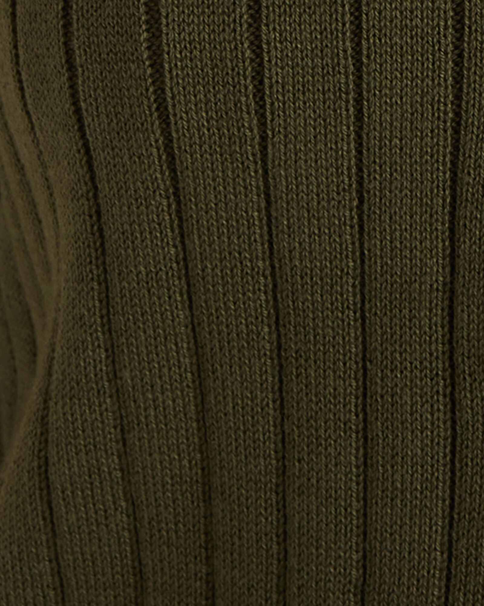 Organic Cotton Ribbed Straight Leg Pants