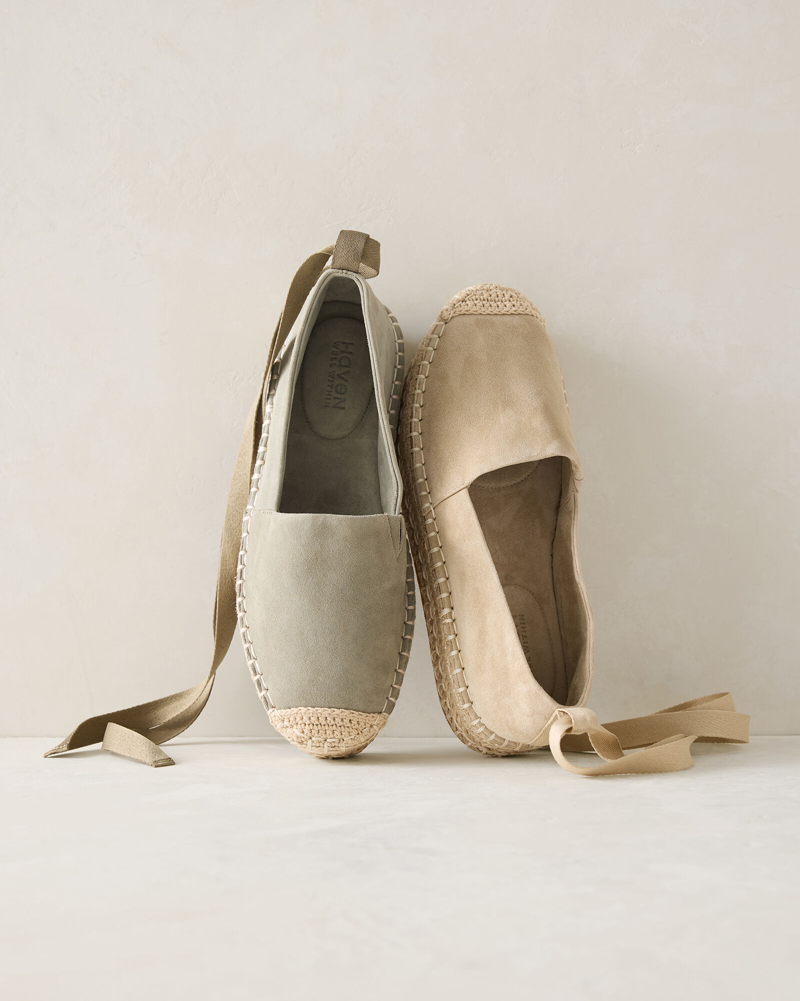 Suede Espadrilles
