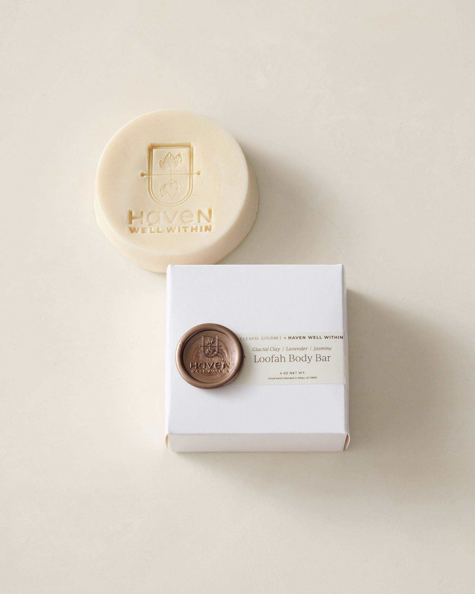 Cleanse Gourmet x Haven Well Within Lavender Loofah Soap