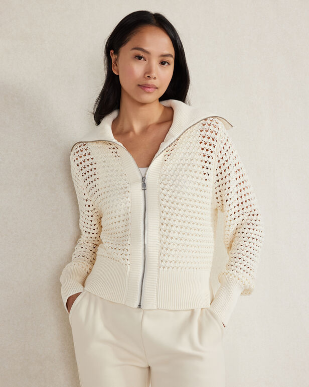Varley Eloise Zip-Through Knit