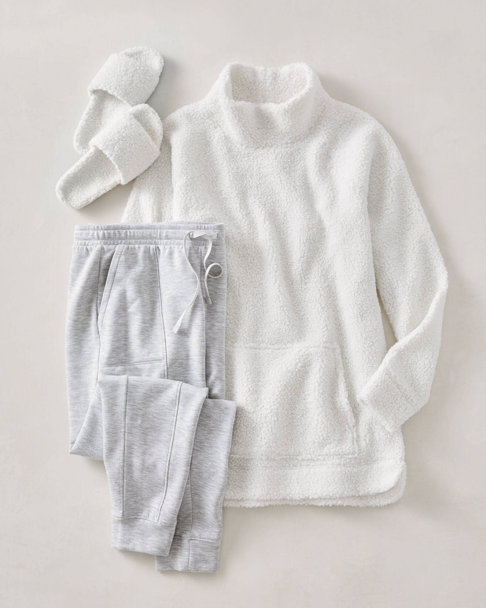 Sherpa Funnel Neck Pullover