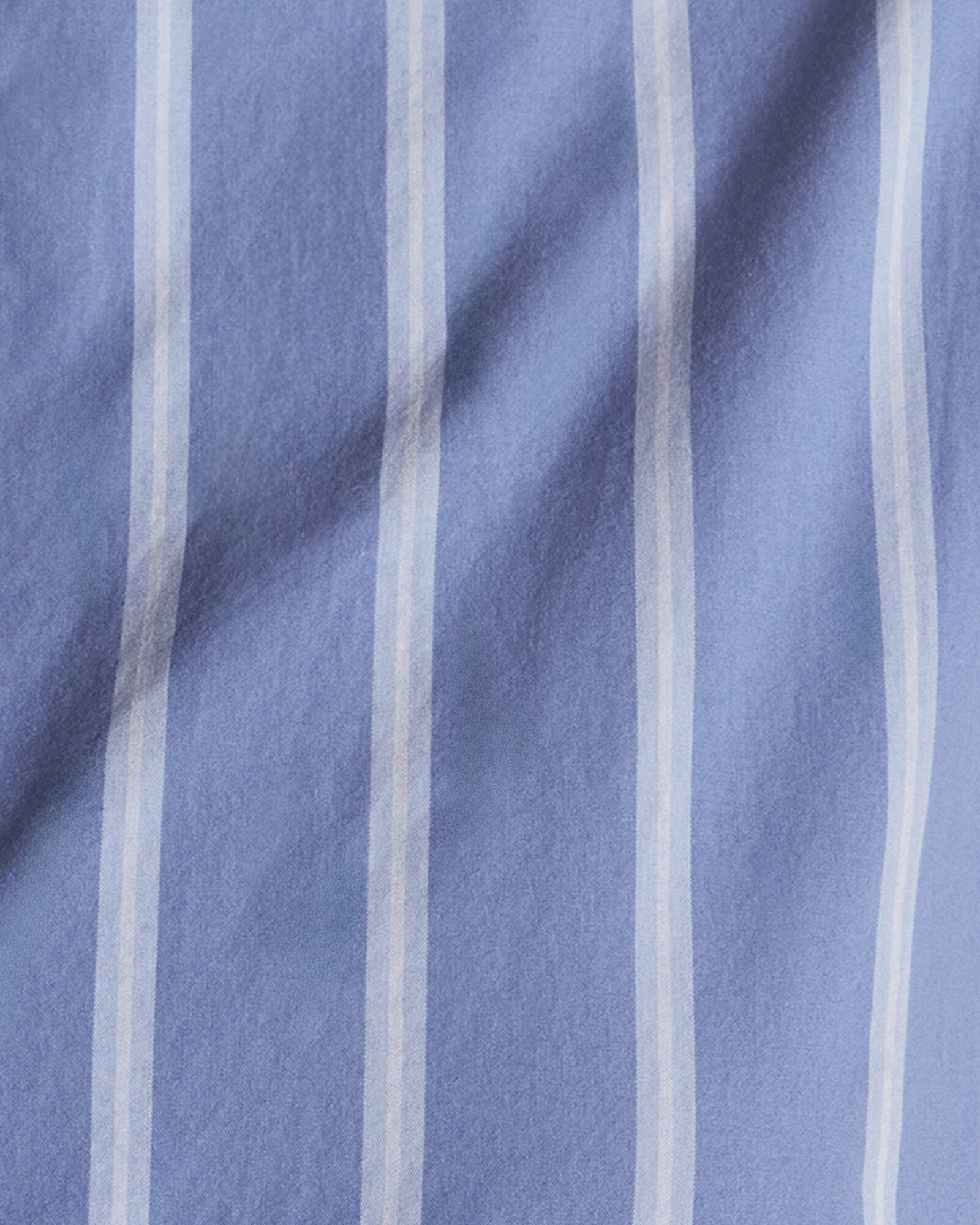 Organic Cotton Poplin Pinstripe Pajama Pants