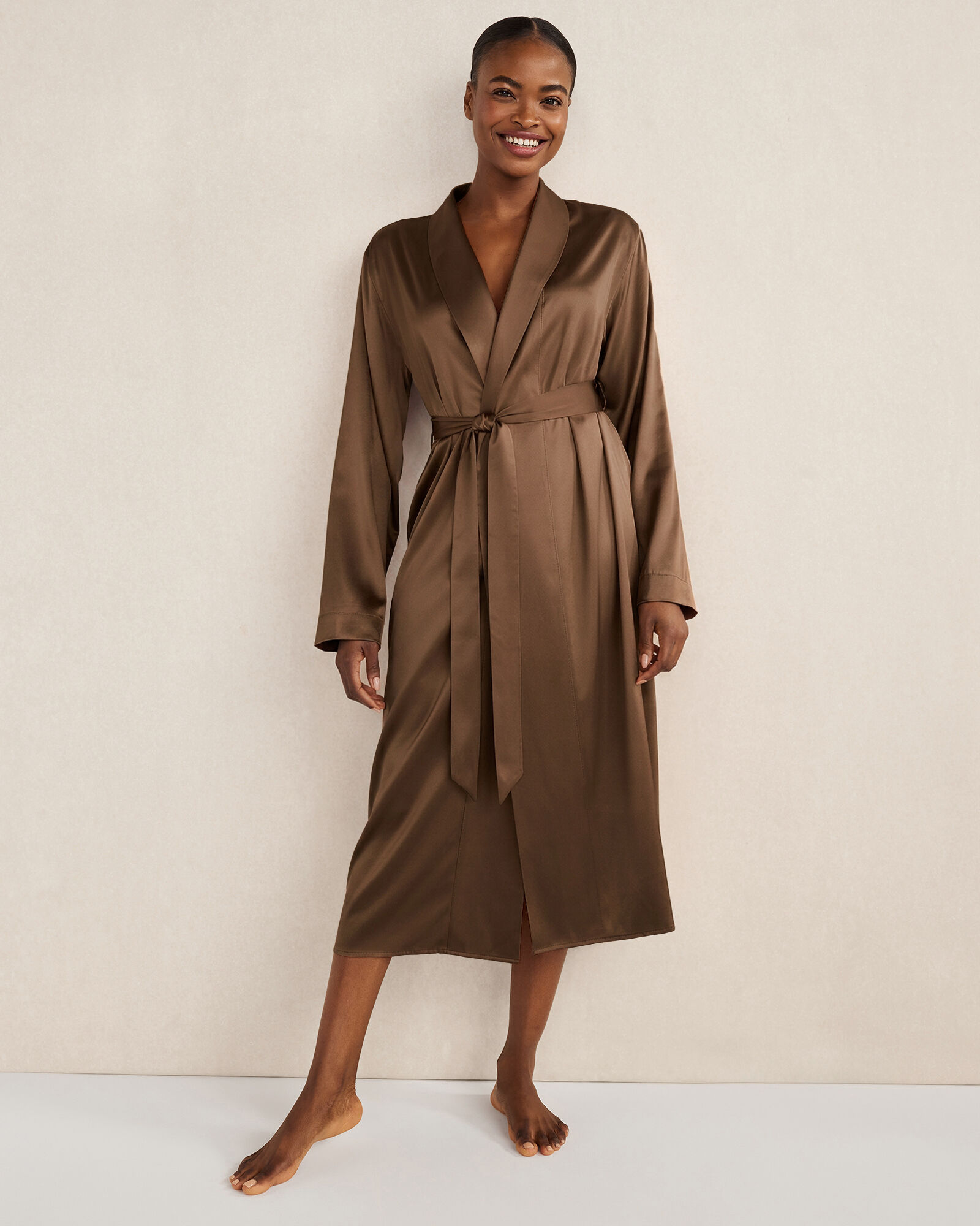 Washable Silk Robe
